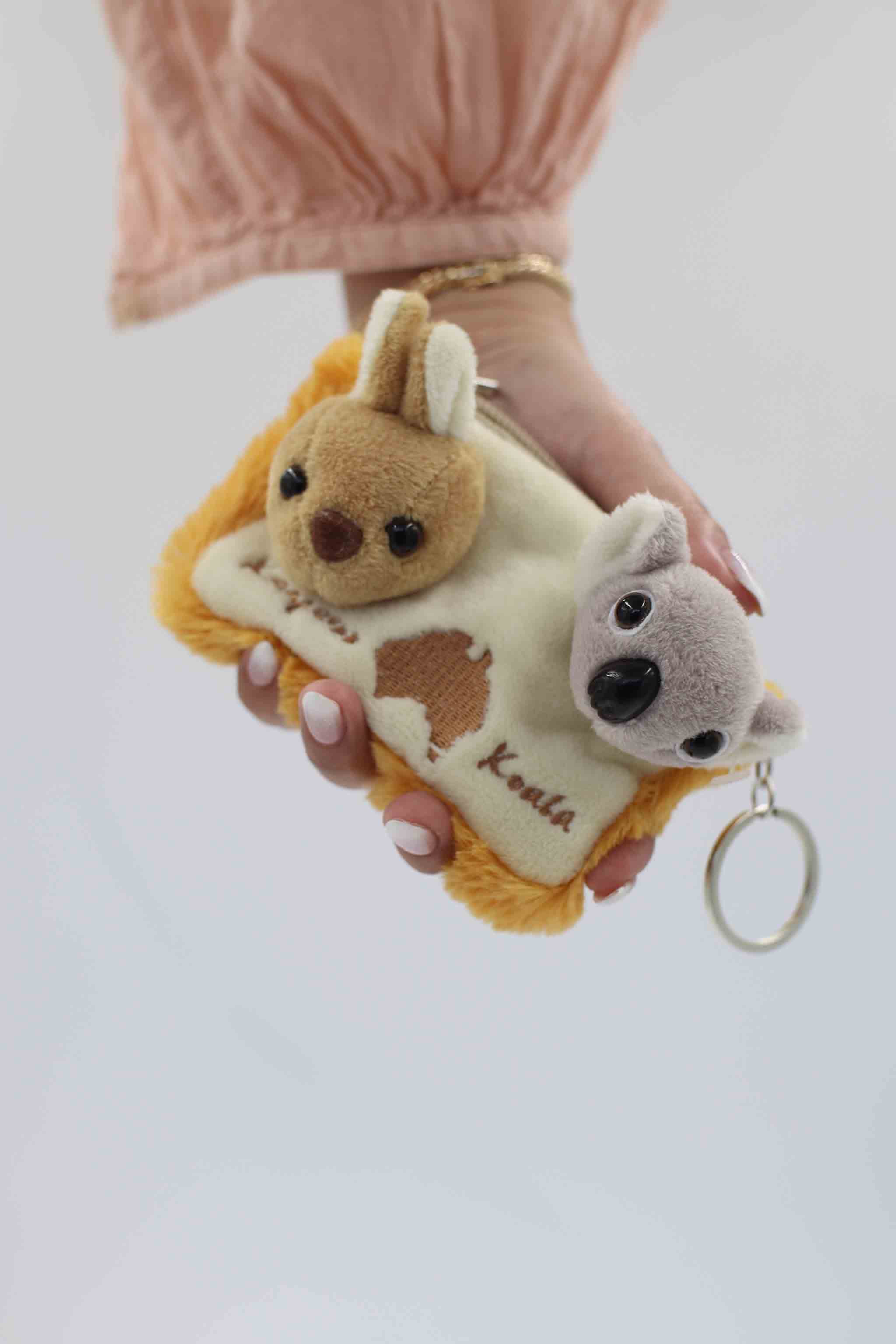Australian Souvenir Pouch – Unique Koala Roo Coin Bag