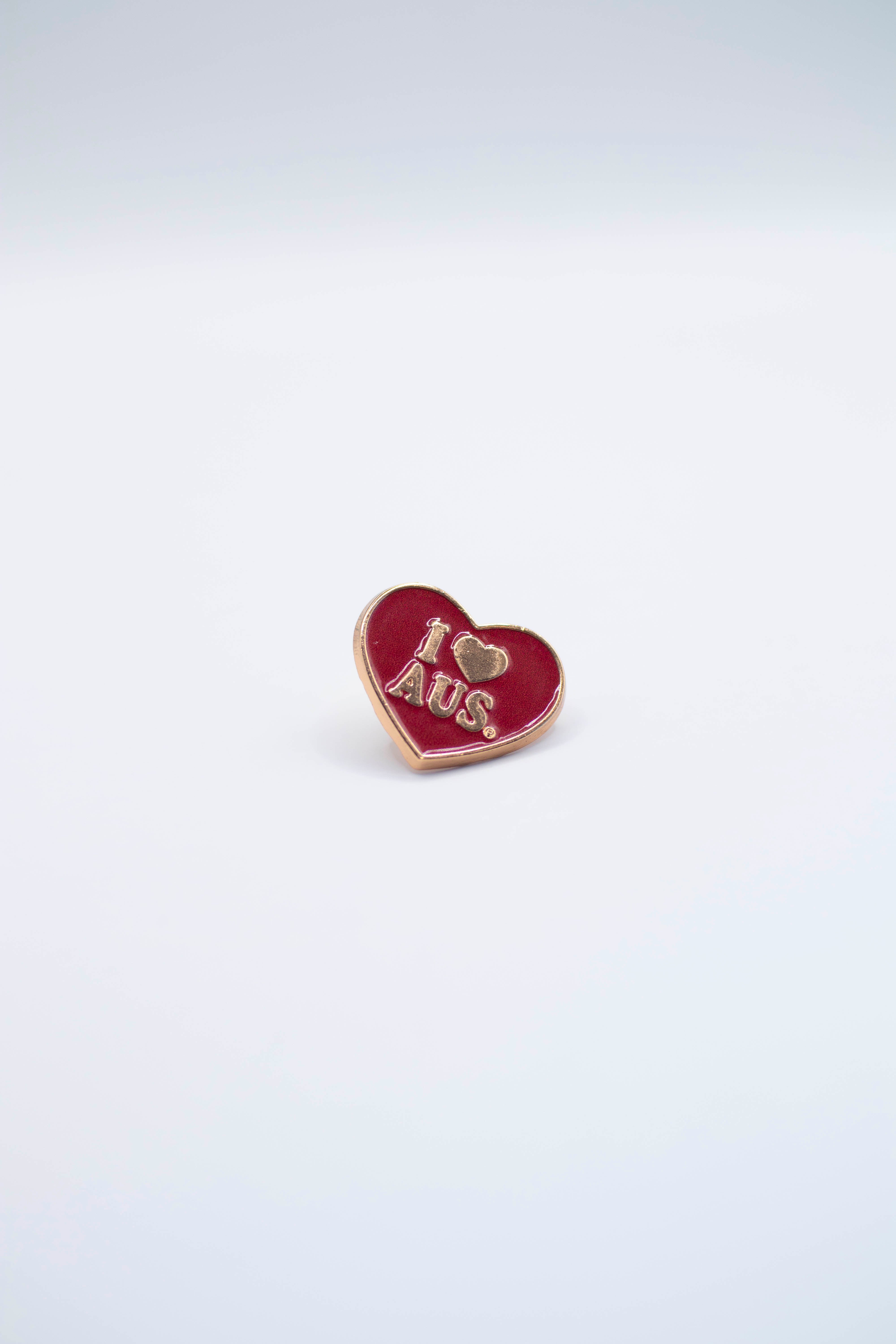 Aussie Love Heart Pin