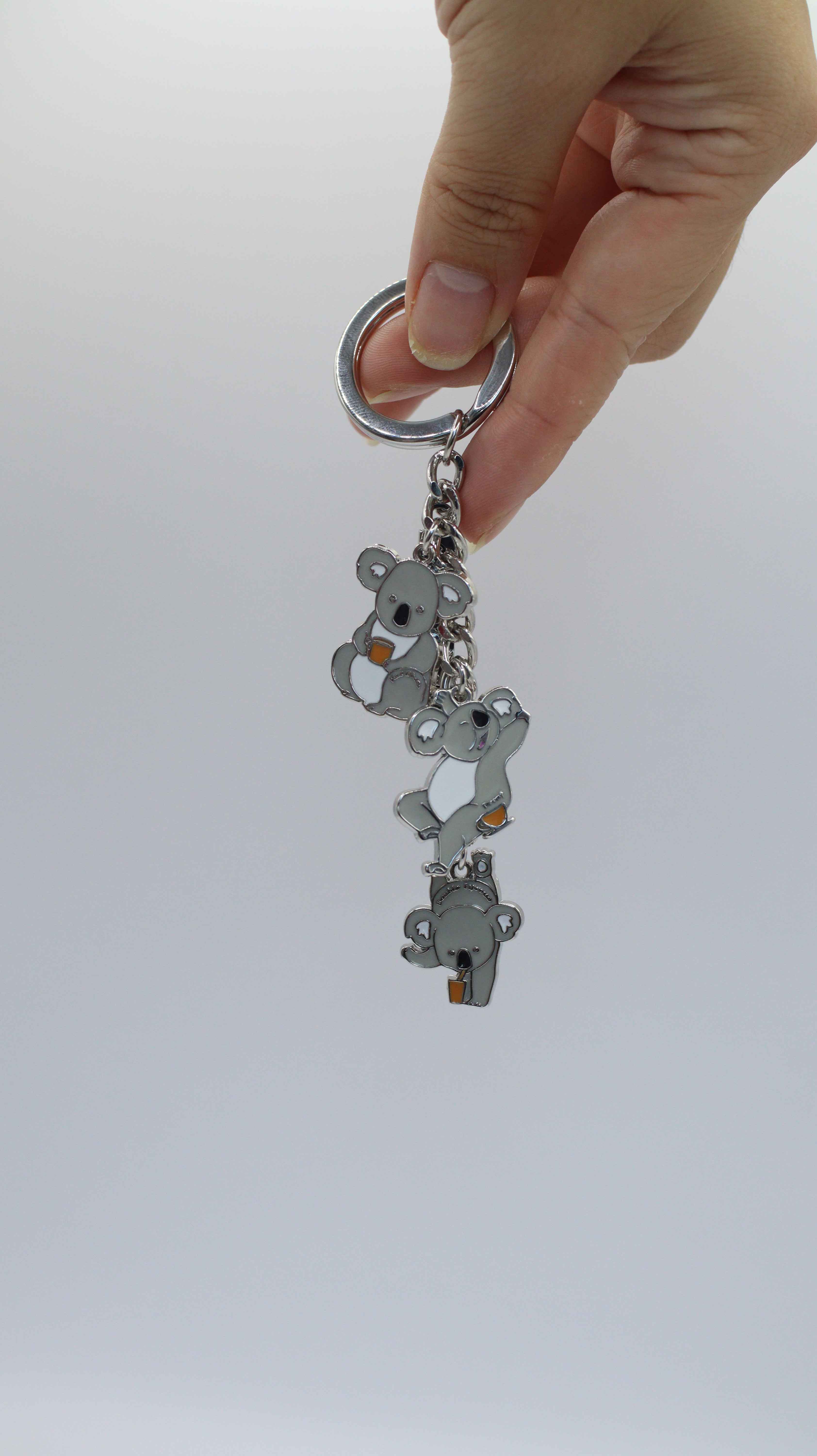 Caffeinated Koala Keyring – Unique Australian Tourist Gift